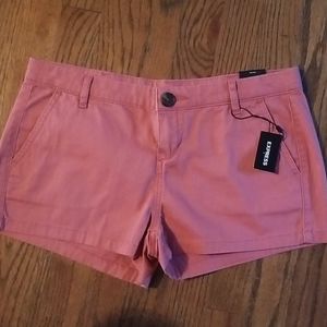 Express Size 2 mauve shorts